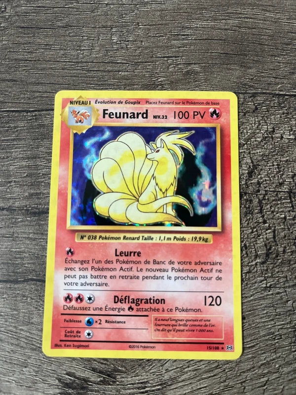 Feunard 15/108 Holo Rare XY Evolution
