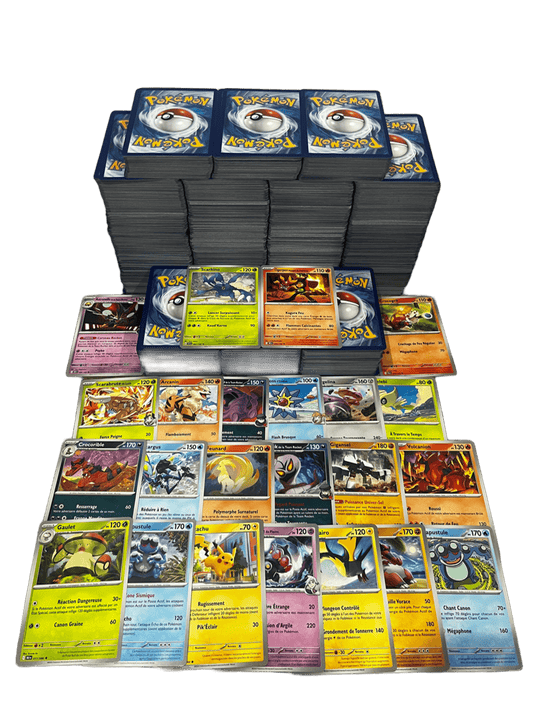 Pack Découverte — 100 Cartes Pokémon (0 Double, 100% Officiel)