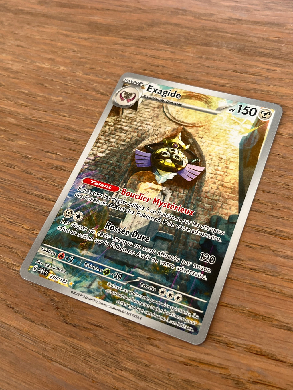 Carte Pokemon Exagide 210/182 Faille Paradoxe