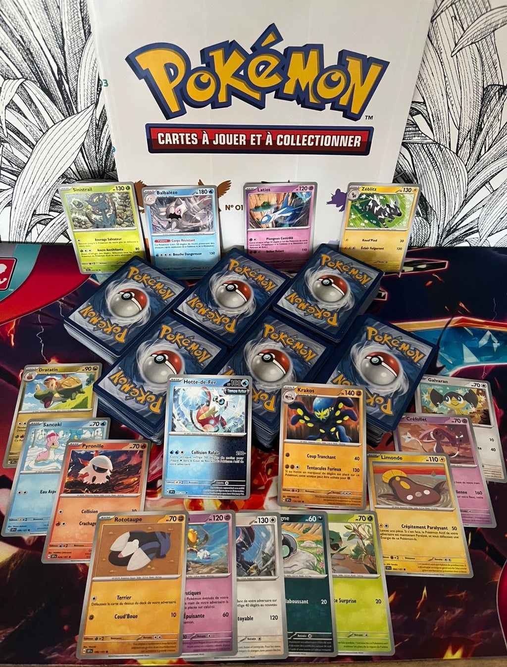 Pokémon : Pack de 1000 Cartes Pokémon Française et Officielle